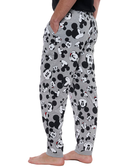 Men's Mickey Mouse Pajama Pants Sleepwear PJ Pants Joggers