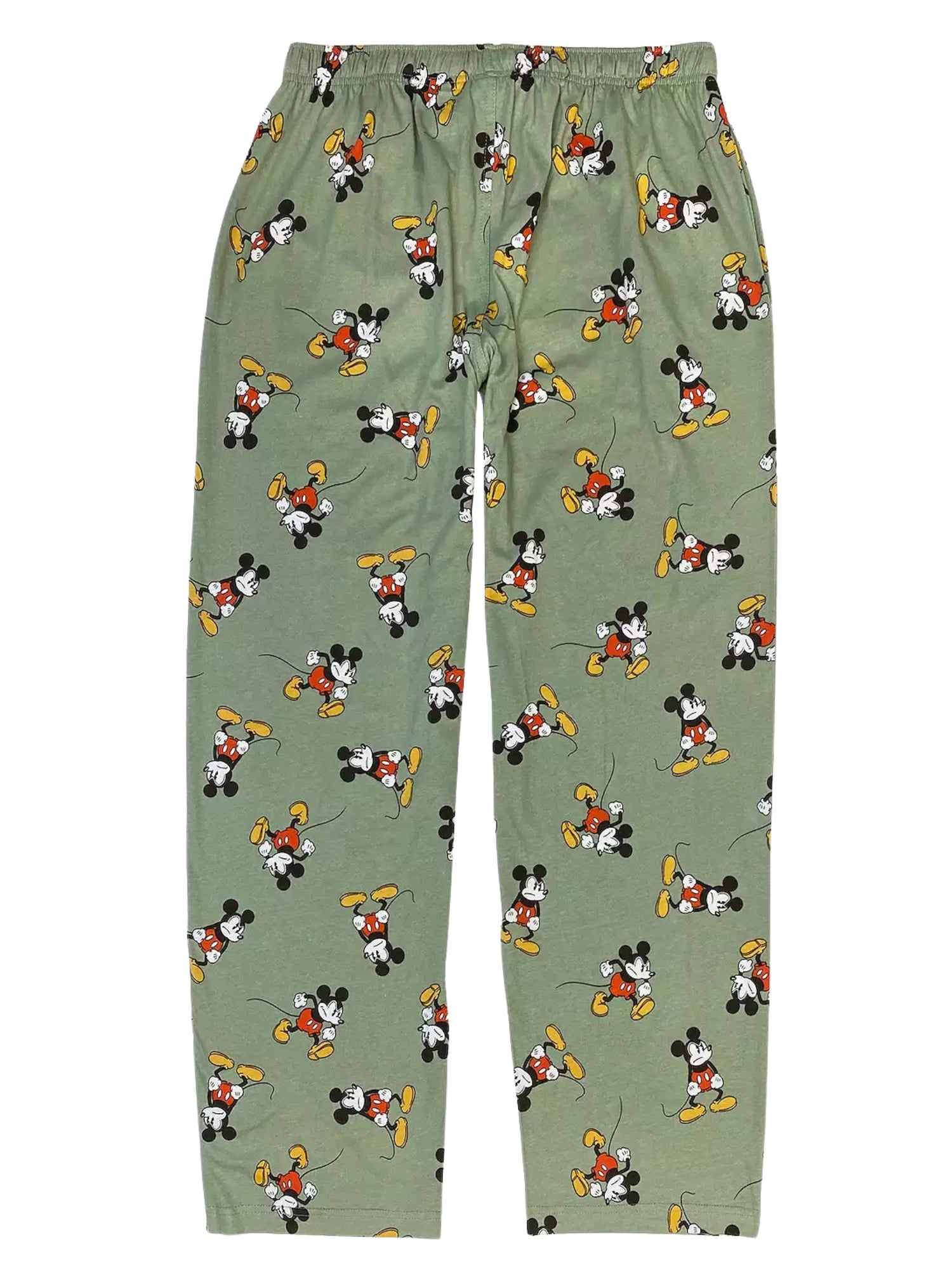 Disney Mickey Mouse Men’s Pajama Pants Sleepwear Loungewear Soft Green