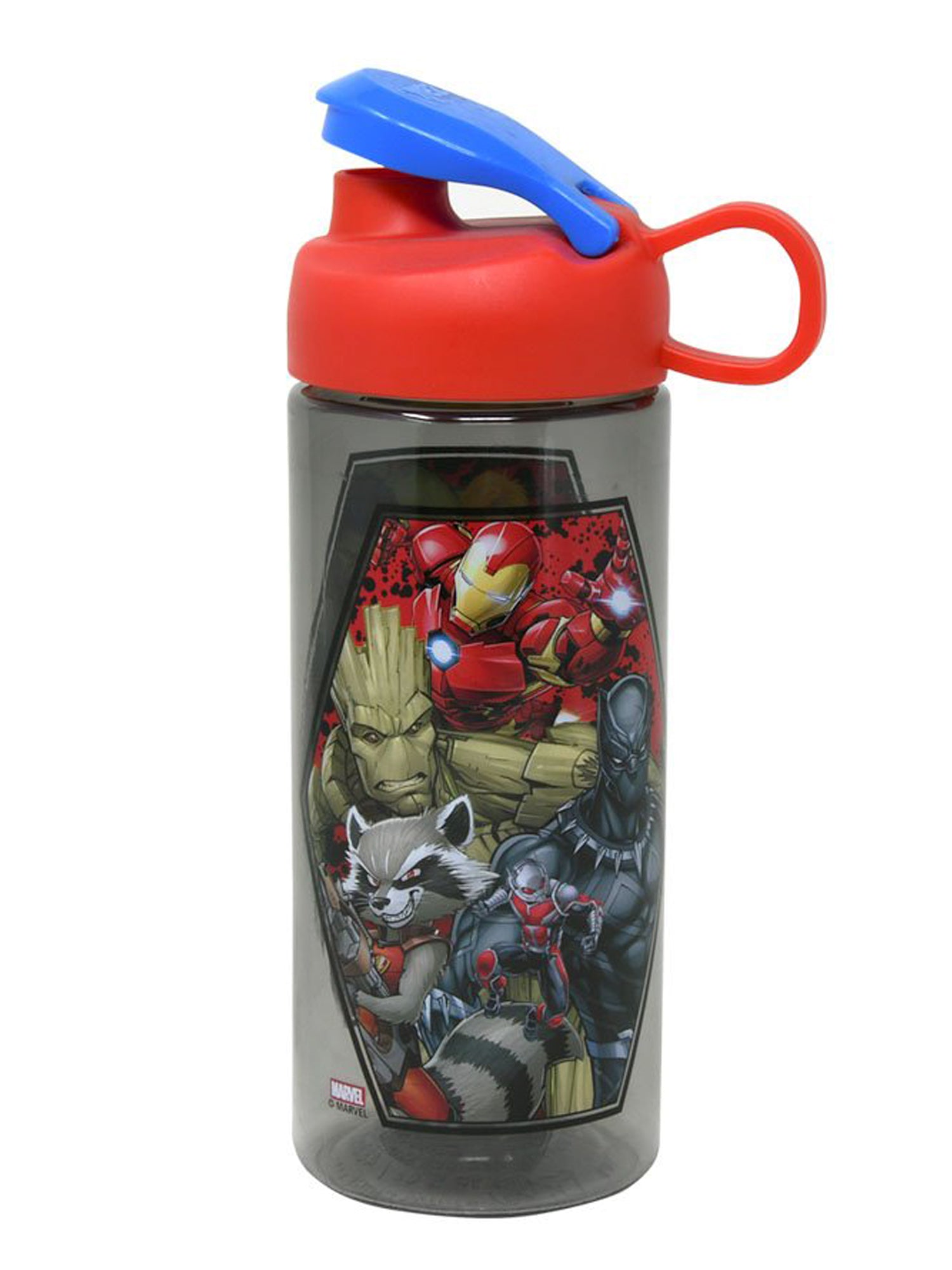 Marvel Avengers 16.5 oz Sullivan Water Bottle Spider-Man Thor Hulk