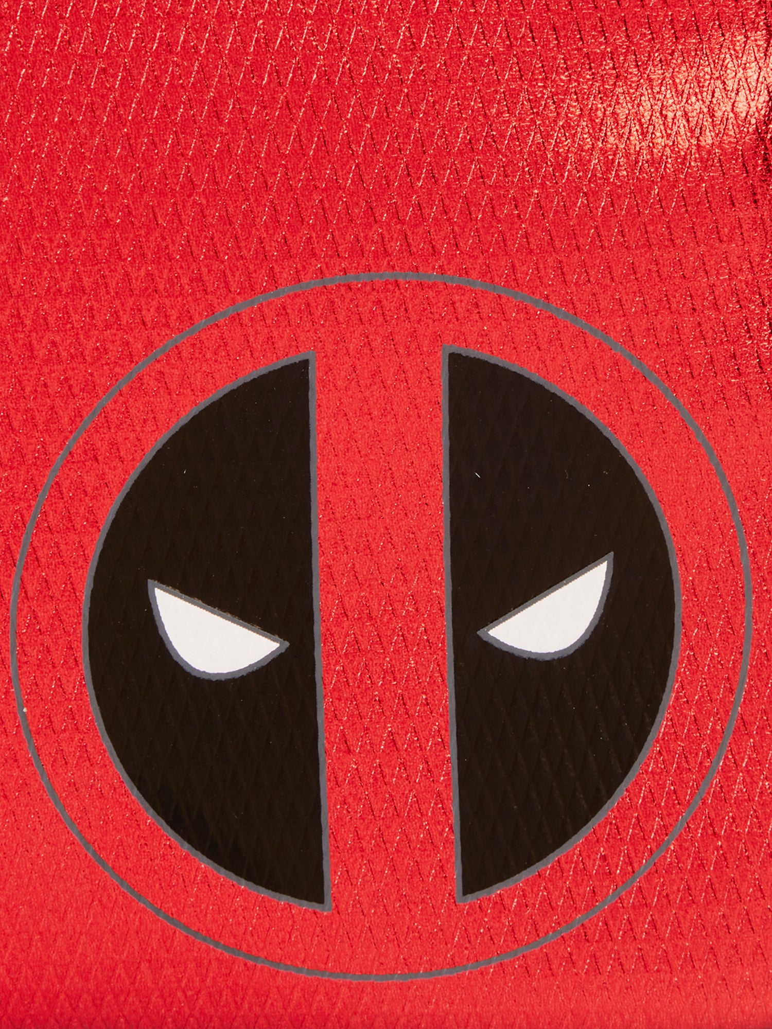 Loungefly x Marvel Deadpool Mini Backpack Handbag Metallic Red