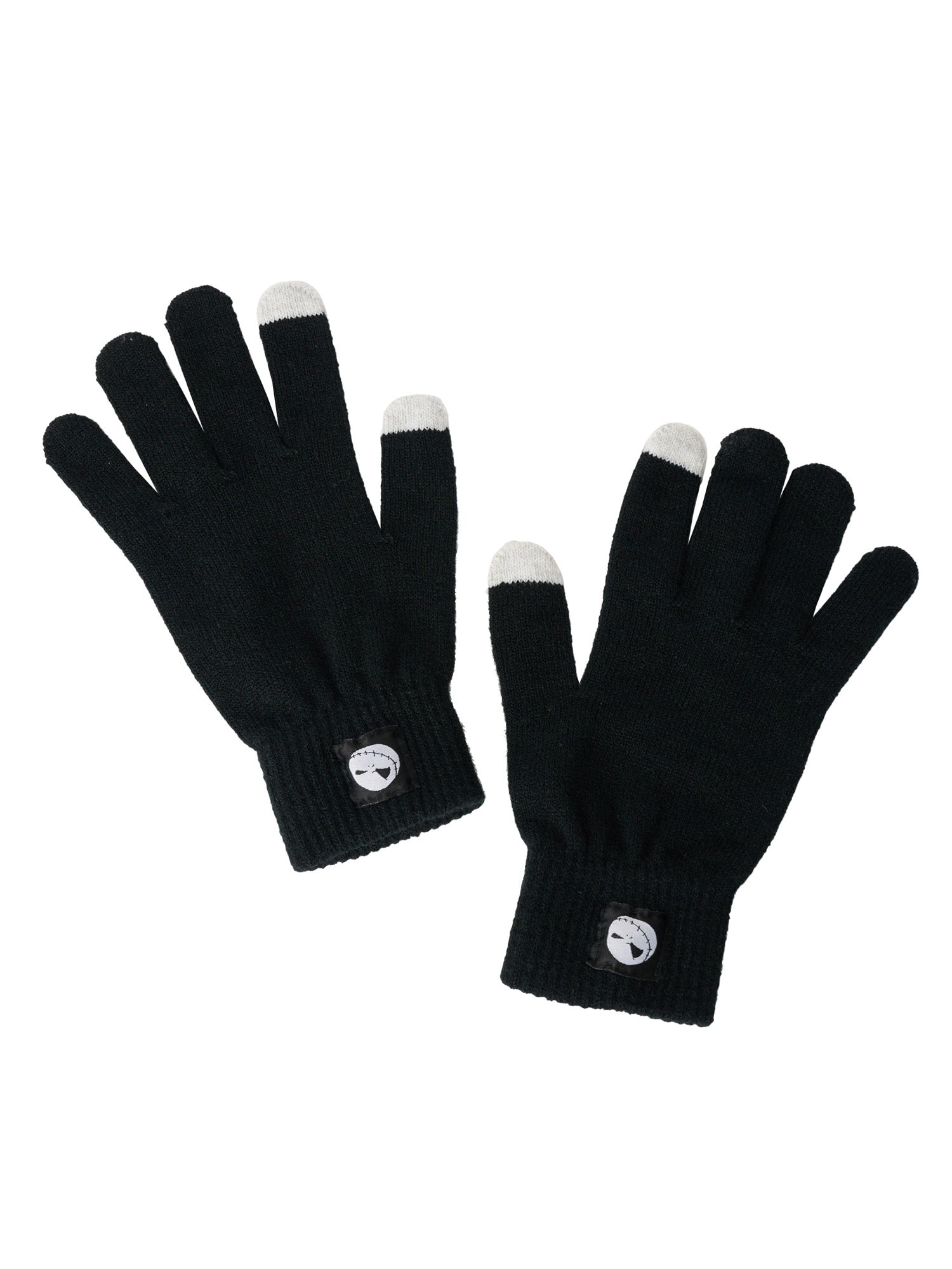 Men's Nightmare Before Christmas Knit Beanie Hat & Touch Screen Gloves Unisex
