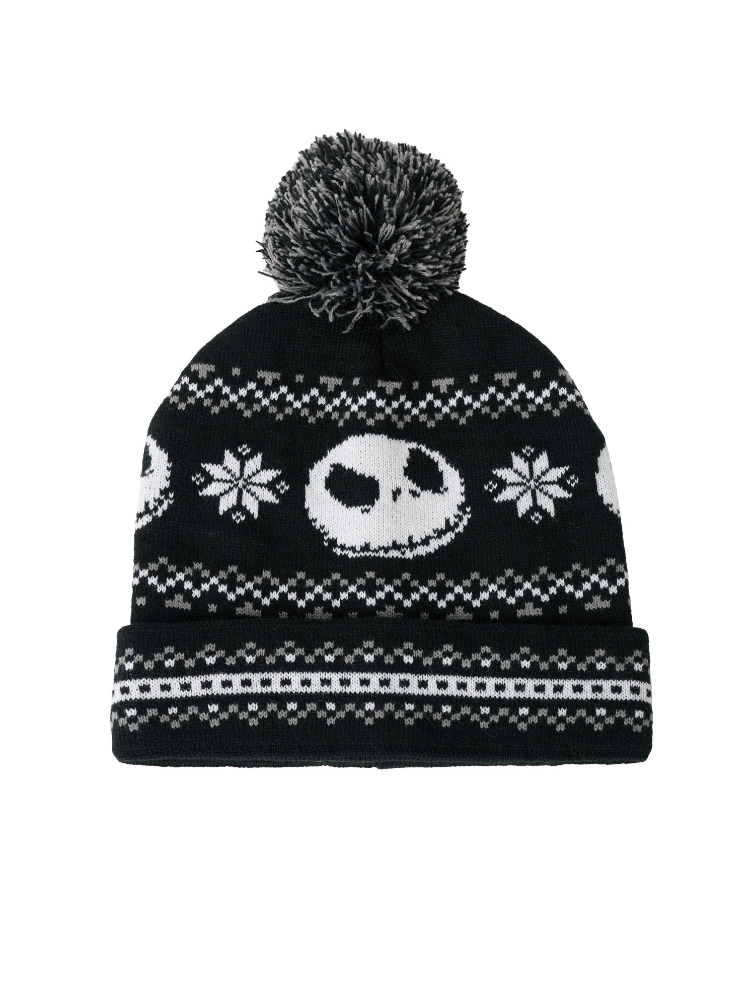 Adult Nightmare Before Christmas Knit Beanie Hat & Touch Screen Gloves Unisex