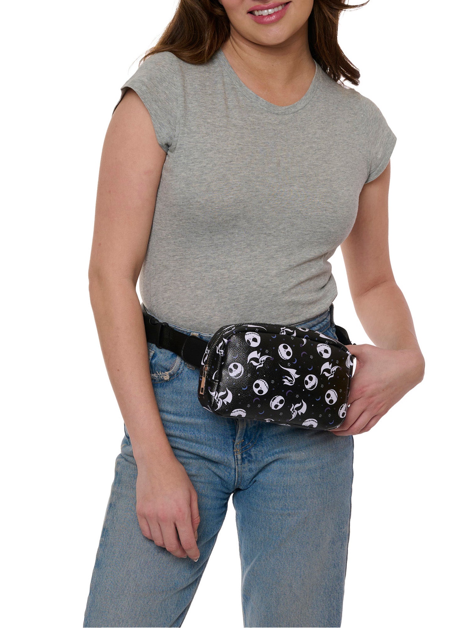 Nightmare Before Christmas Jack Skellington Belt Bag Fanny Pack Waist Bag Women