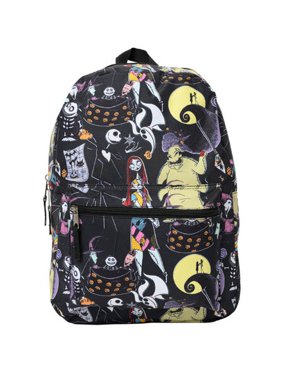 Nightmare Before Christmas Skellington Backpack 16" Laptop Deluxe Adult