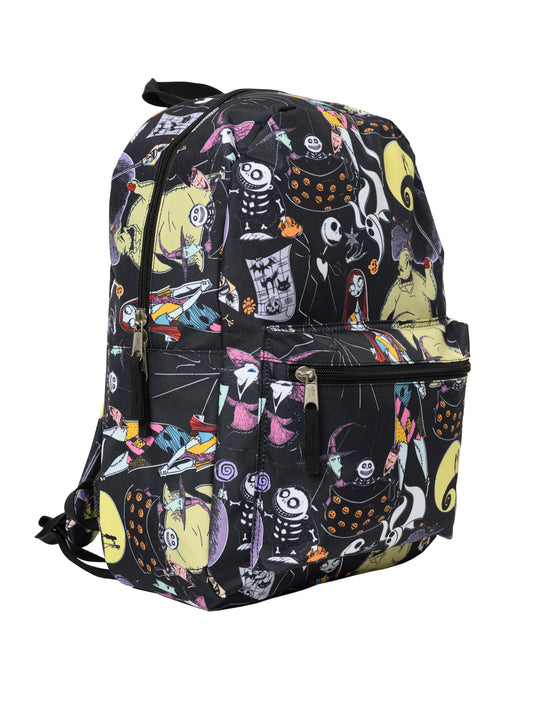 Nightmare Before Christmas Skellington Backpack 16" Laptop Deluxe Adult Kids