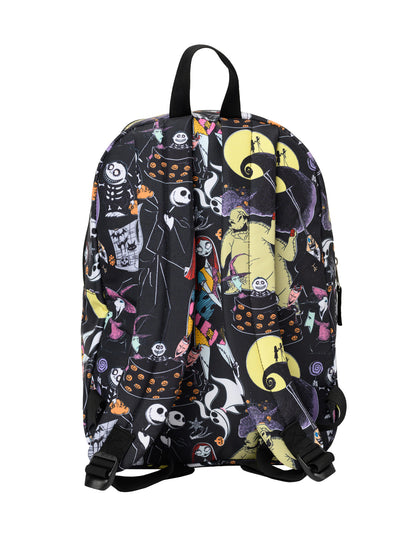 Nightmare Before Christmas Skellington Backpack 16" Laptop Deluxe Adult