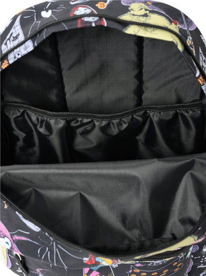 Nightmare Before Christmas Skellington Backpack 16" Laptop Deluxe Adult