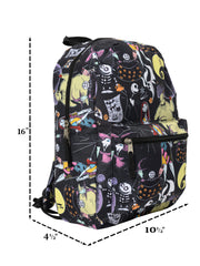Nightmare Before Christmas Skellington Backpack 16" Laptop Deluxe Adult Kids