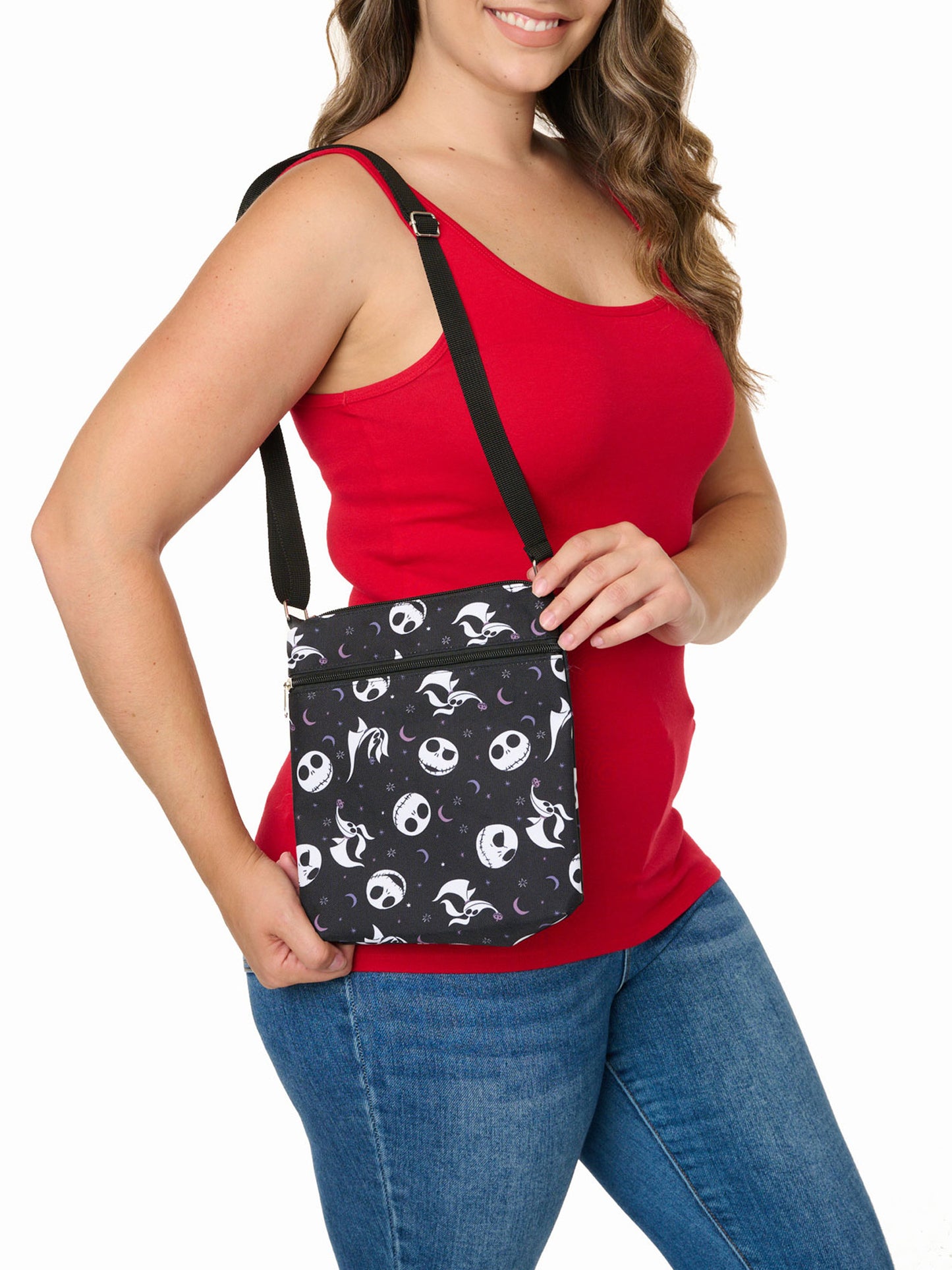 Nightmare Before Christmas Passport Bag Travel Women's Disney Crossbody Purse