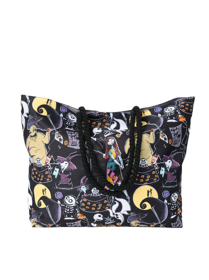 Disney Women's Jack Skellington Tote Bag Nightmare Before Christmas