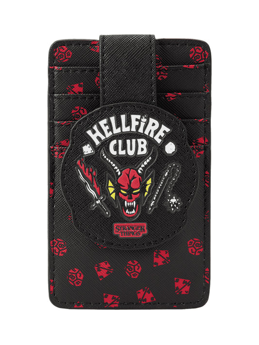 Loungefly x Stranger Things Hellfire Club Netflix Card Holder Wallet