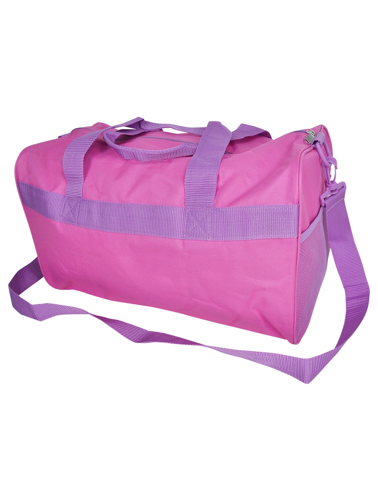 Disney Minnie Mouse Pink Duffel Bag 17" w/ Zippered Mesh Toiletry Pouch
