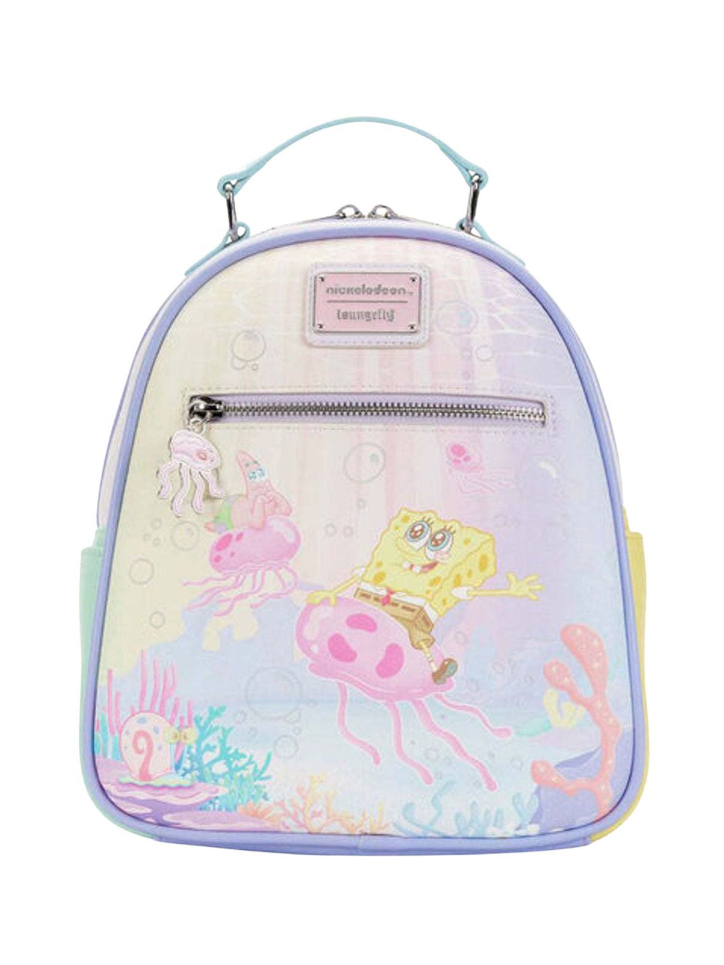Loungefly x Nickelodeon Spongebob Pastel Jellyfishing Mini Backpack