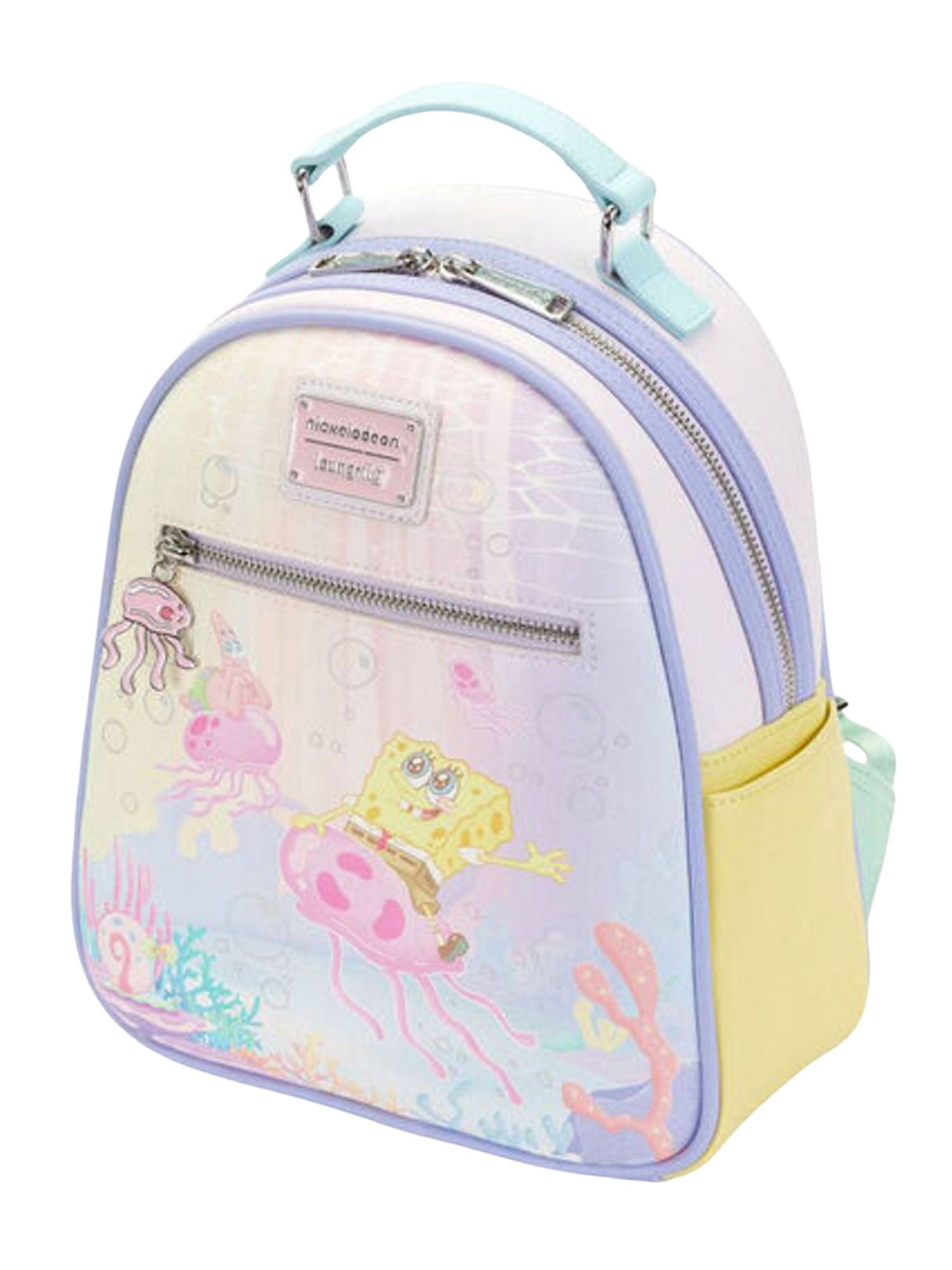 Loungefly x Nickelodeon Spongebob Pastel Jellyfishing Mini Backpack