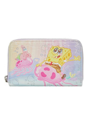Loungefly x Spongebob Squarepants Pastel Jellyfishing Zip Around Wallet