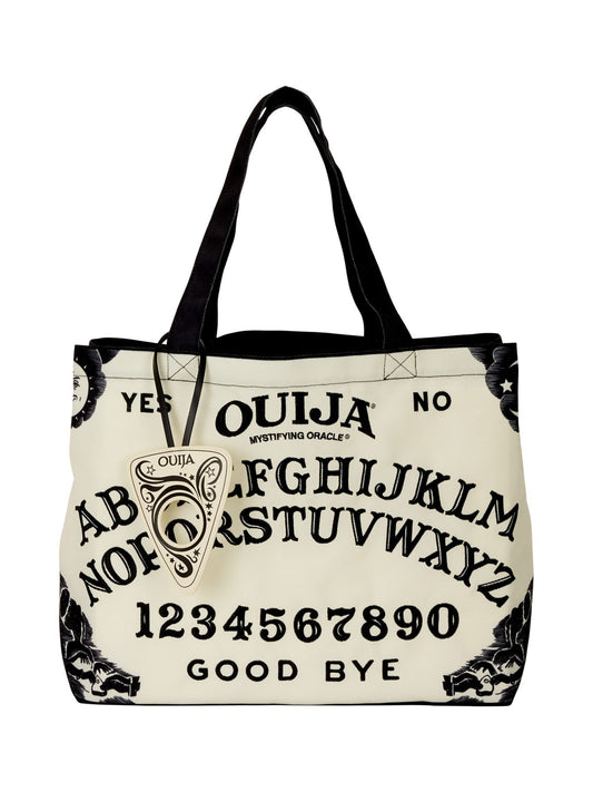 Loungefly x Hasbro Ouija Oversized Canvas Tote Bag Glow-In-the-Dark