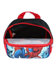 Spider-Man Toddler Mini Backpack 11" Black Red Web Slinging Marvel Boys