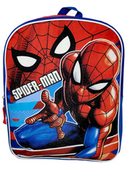 Marvel Spider-Man 15" Backpack Superhero w/ Topper Pen Beyond Amazing Set