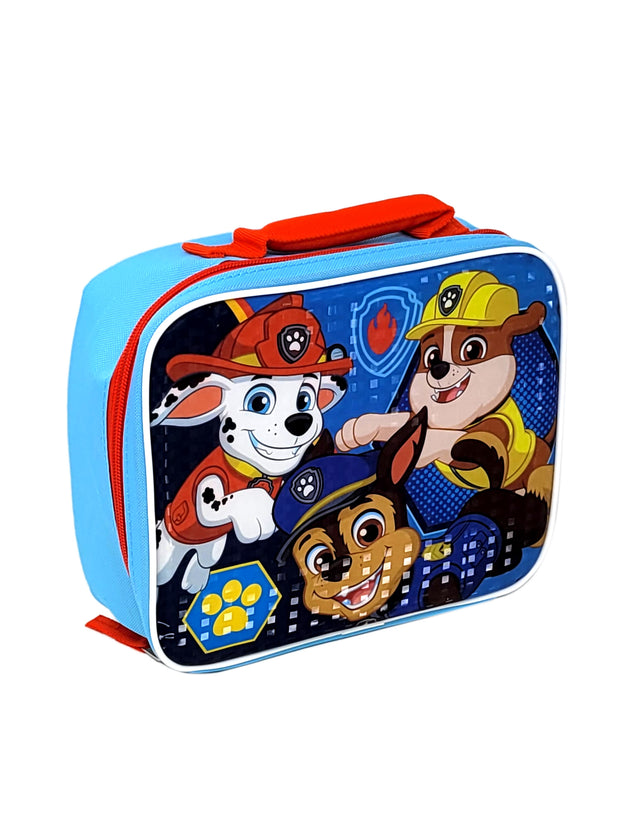 Paw Patrol Lunch Bag Insulated Chase Rubble Marshall Reusable Blue Boys School