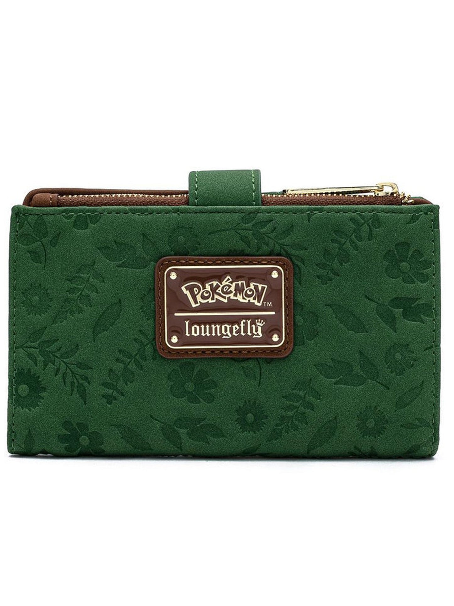 Loungefly x Pokemon Women's Eevee Jumping Green Snap Flap Wallet