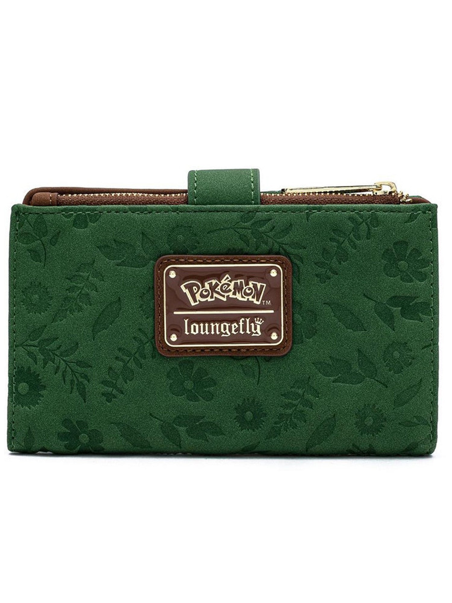 Loungefly x Pokemon Women's Eevee Jumping Green Snap Flap Wallet