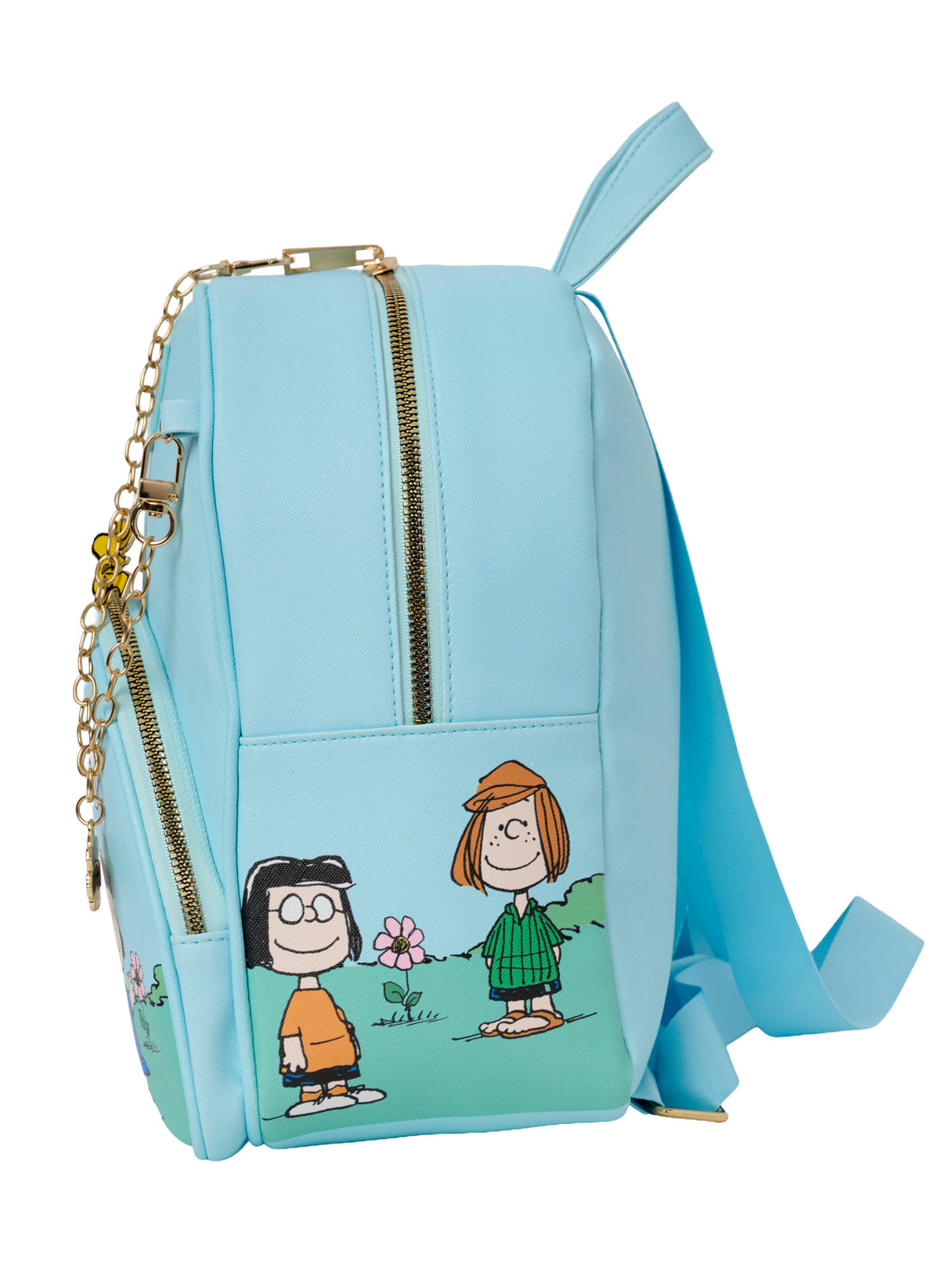 Peanuts Snoopy Mini Backpack Bag with Detachable Charm Woodstock Charlie Brown