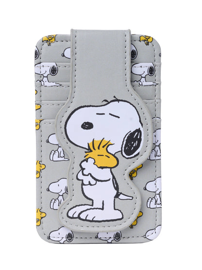 Snoopy Woodstock ID Card Case Wallet Card Holder Women Slim Travel