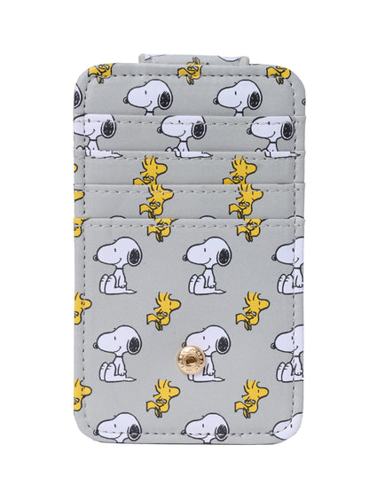 Snoopy Woodstock ID Card Case Wallet Card Holder Women Slim Travel