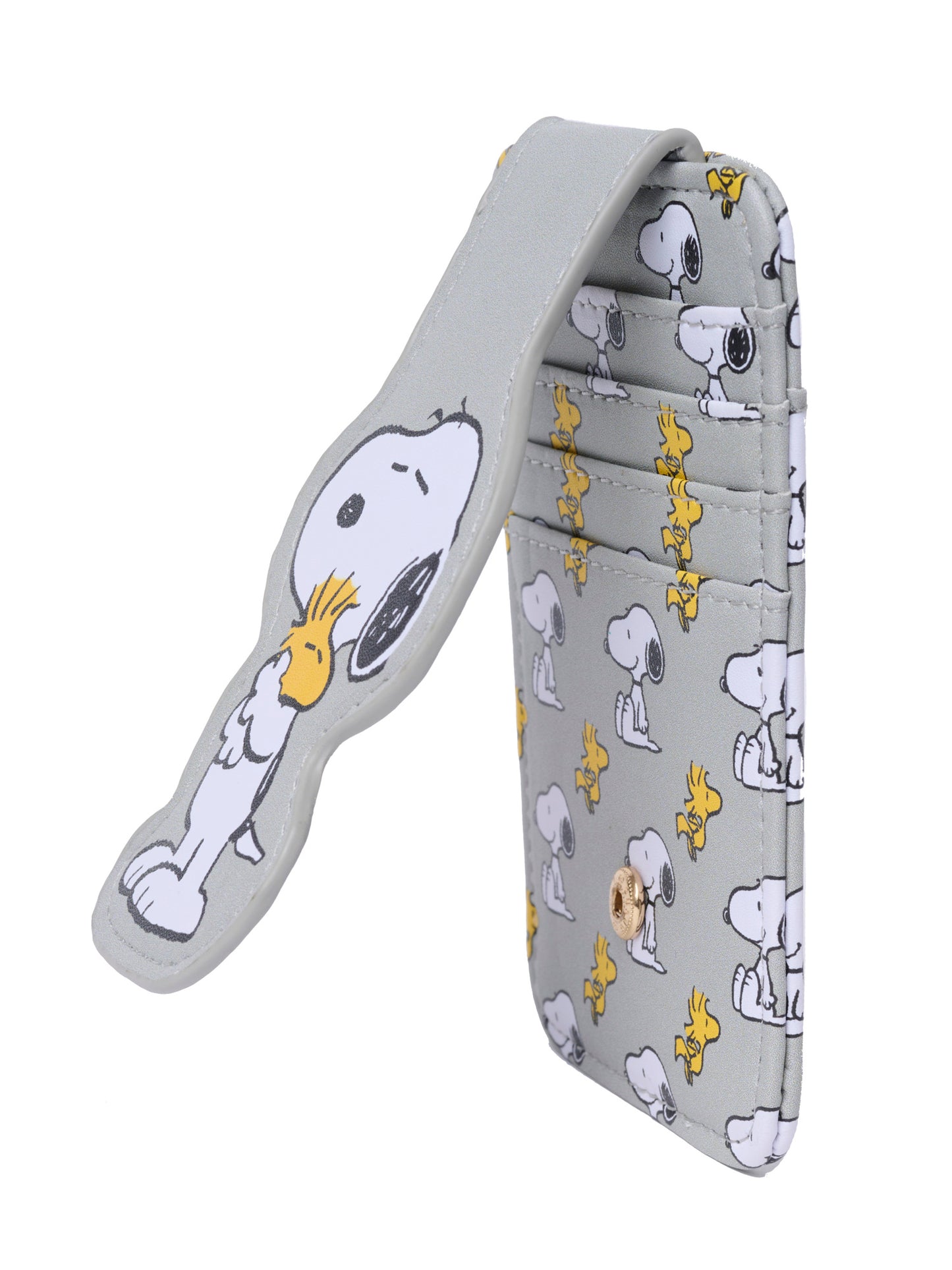 Snoopy Woodstock ID Card Case Wallet Card Holder Women Slim Travel