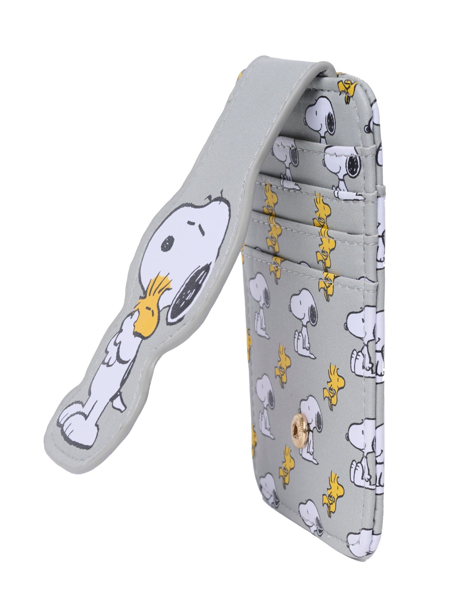 Snoopy Woodstock ID Card Case Wallet Card Holder Women Slim Travel