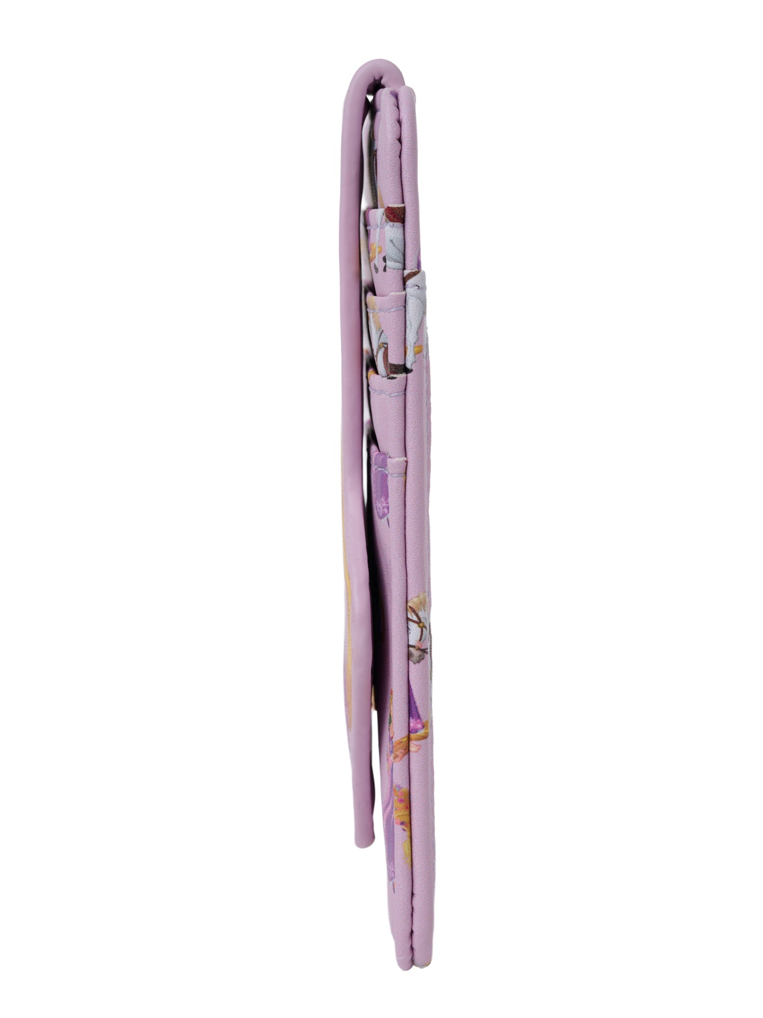 Disney Tangled Rapunzel Faux Leather Snap Card Holder Wallet with ID Window