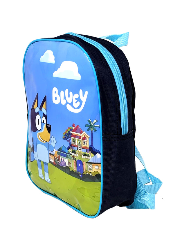 Bluey Backpack Mini 11" Toddler Dogs Disney Boys Girls Blue