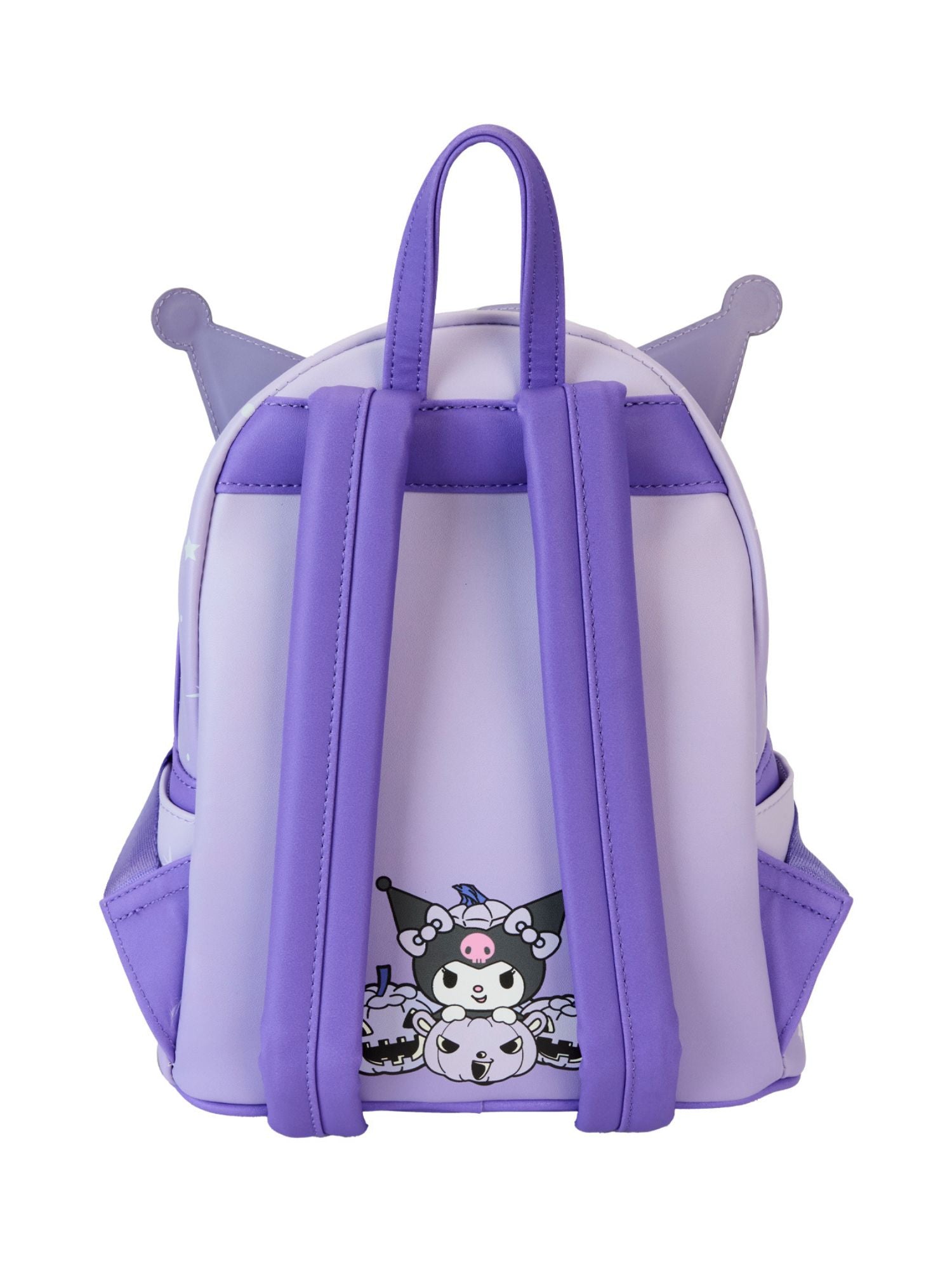 hello kitty kuromi backpack Loungefly x Sanrio Hello Kitty Kuromi Pumpkin Mini Backpack – Open and Clothing
