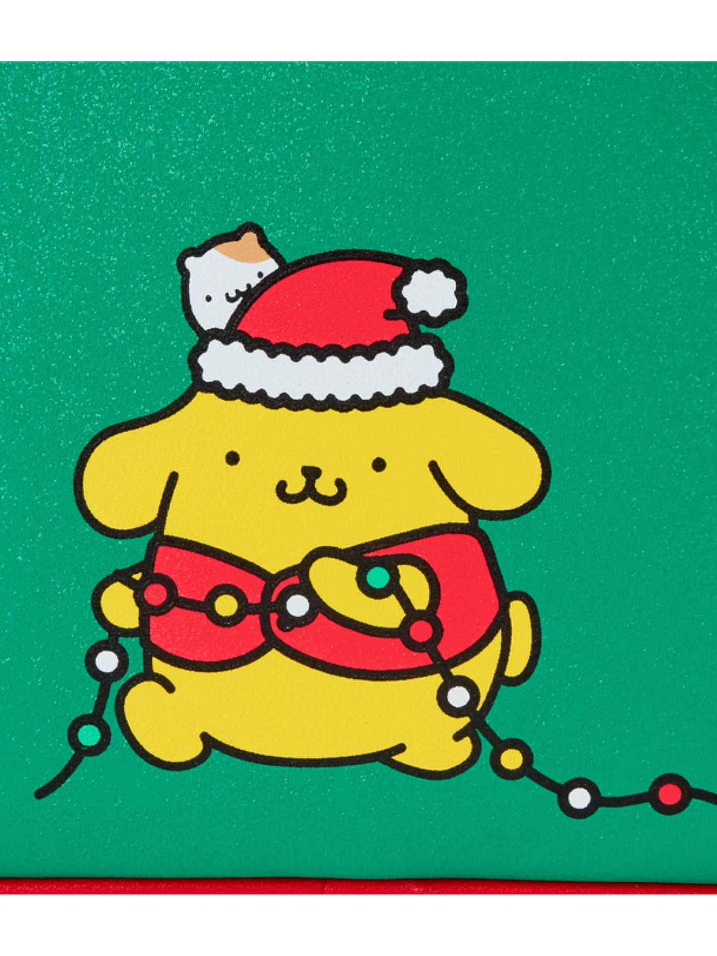 Loungefly x Sanrio Pompompurin Santa Hat Light Up Mini Backpack
