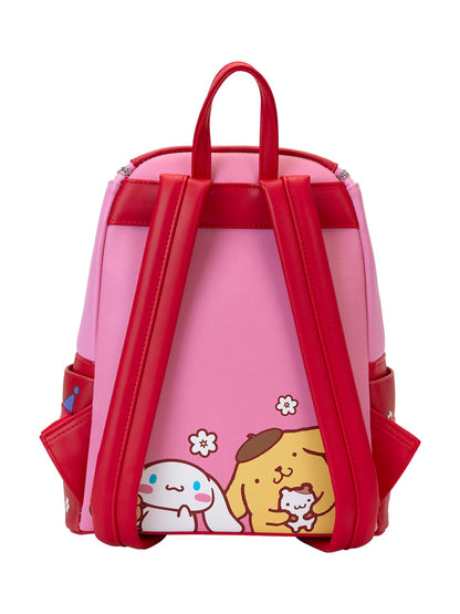 Loungefly x Sanrio Hello Kitty & Friends Mini Backpack Handbag Color Block