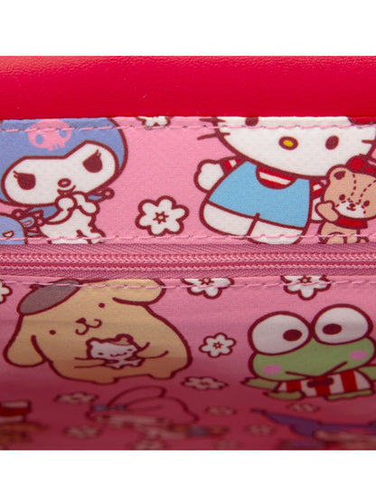 Loungefly x Sanrio Hello Kitty & Friends Crossbody Purse Color Block Bag