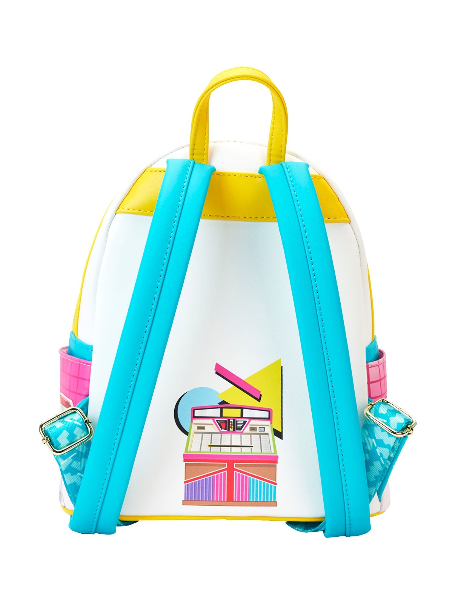 Loungefly x Saved By The Bell The Max Mini Backpack 90s Retro – Open and Clothing Loungefly x Saved By The Bell The Max Mini Backpack 90s Retro – Open and Clothing