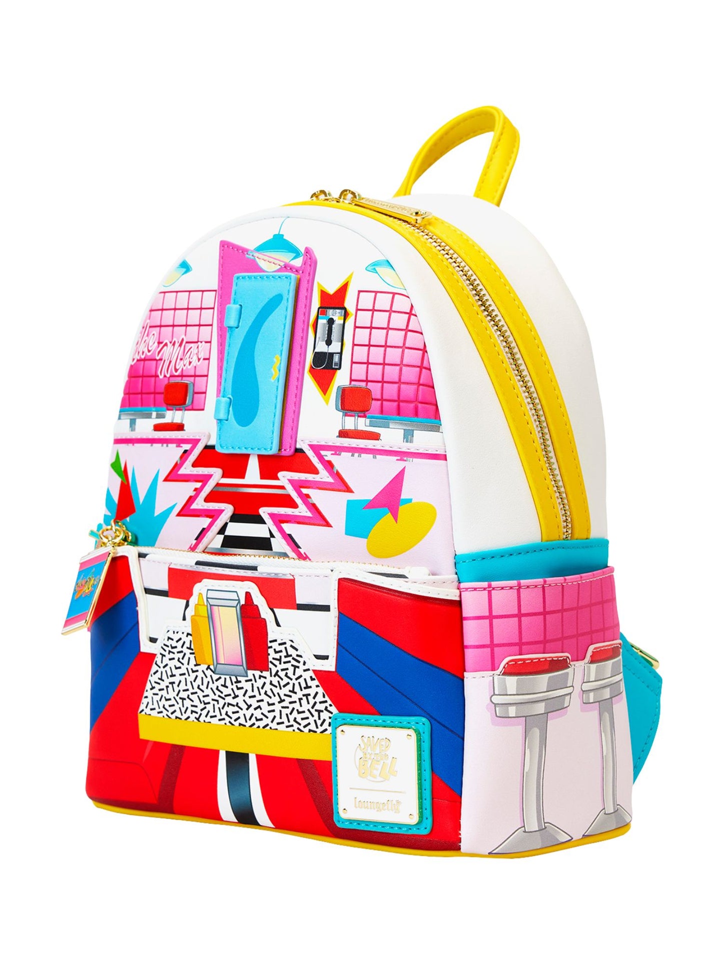 Loungefly x Saved By The Bell The Max Mini Backpack 90s Retro