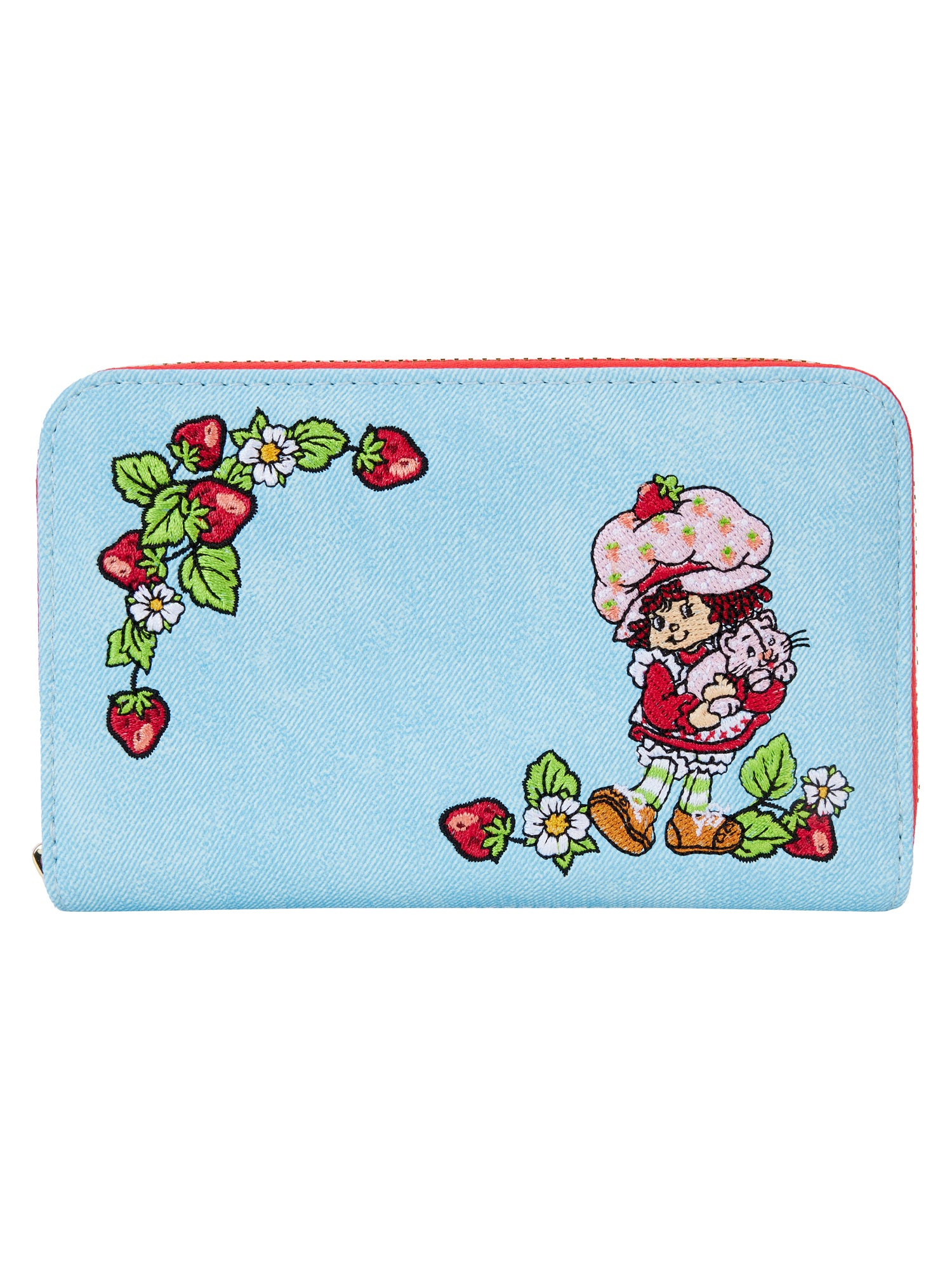 Loungefly x Strawberry Shortcake Zip Around Denim Wallet