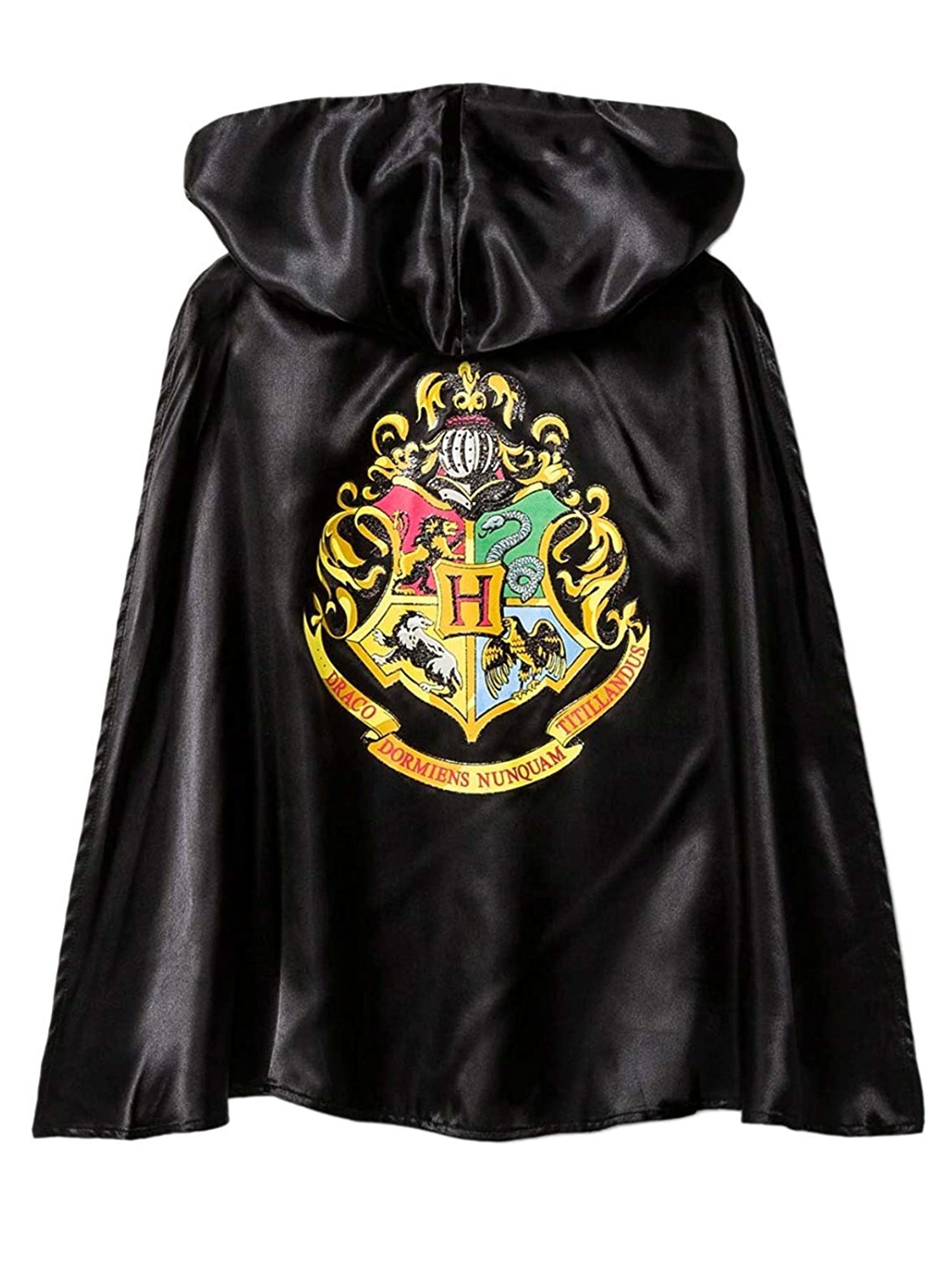 Girls Harry Potter Hermione Halloween Costume Dress Hooded Cape Cosplay Dress Up
