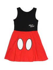 Disney Girls Mickey Mouse Tank Dress Up Costume