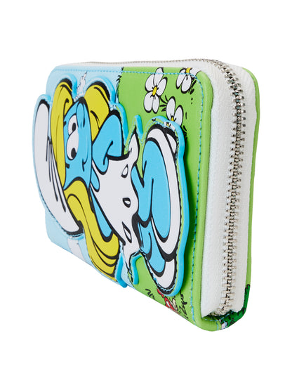 Loungefly x Smurfs Smurfette Zip Around Wallet