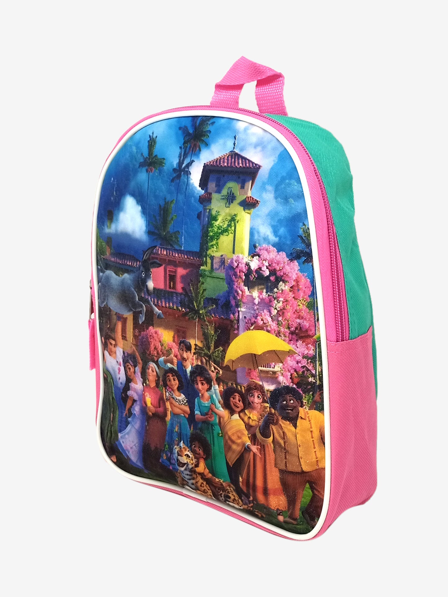 Disney Encanto Backpack 11" w/ Raised Stickers Set