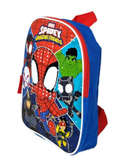 Spider-Man & Friends Mini Backpack 11" Marvel Miles Morales Spidey Hulk