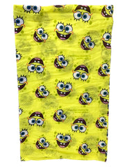 Kids Boys Spongebob All-Over Print Neck Gaiter Wrap Lightweight Versatile