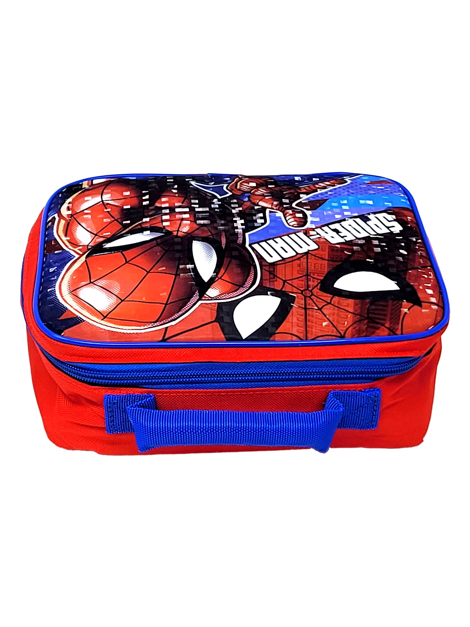 Marvel Spider-Man Insulated Lunch Bag Superhero Red Blue