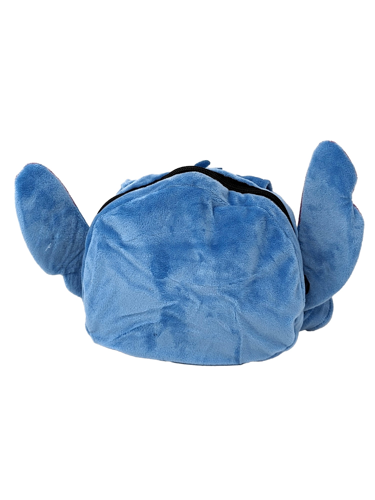 Disney Stitch Plush Shoulder Bag Purse Cosplay Small 8" Blue Soft