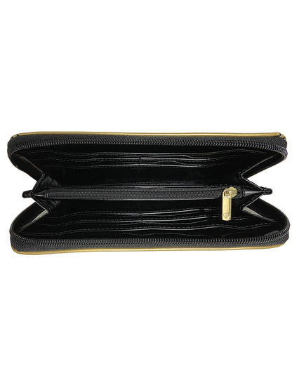 Star Wars Loungefly C3PO Women's Zip Around Wallet Gold