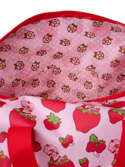 Strawberry Shortcake Overnighter Travel Duffel Bag Carry-On Large Weekender