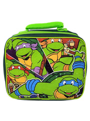 Boys Teenage Mutant Ninja Turtles Insulated Lunch Bag TMNT Leonardo Raphael
